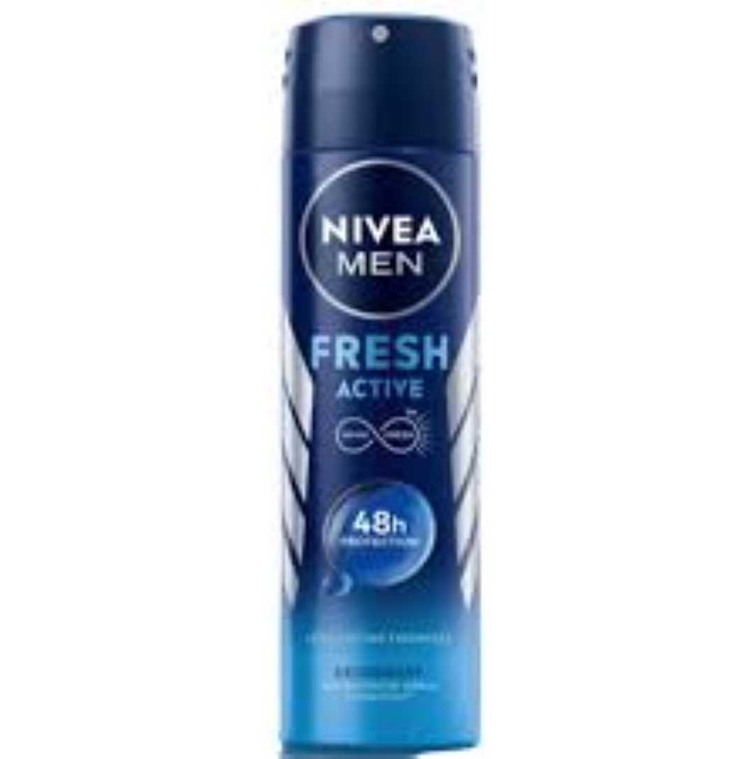 NIVEA DEO SPRAY 150ML (MEN FRESH ACTIVE)